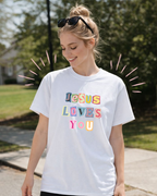 "Jesus Loves You" Comfort Colors Tees
