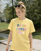 "Jesus Loves You" Comfort Colors Tees
